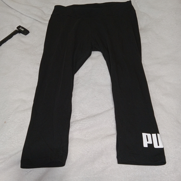 Puma Pants - PUMA Womens Cropped Leggings Size Large